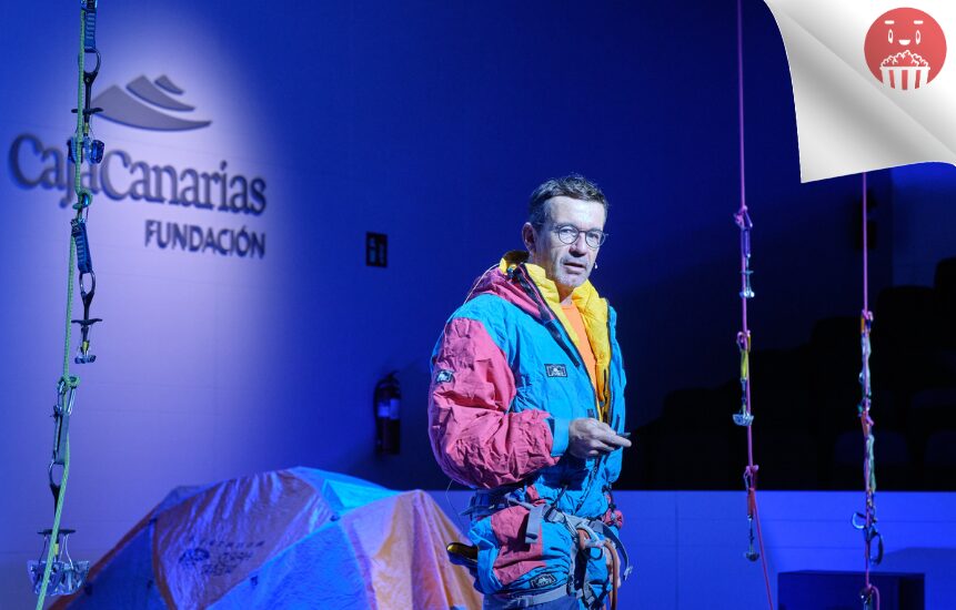 La Fundación CajaCanarias proyecta el documental Tras la estela de Shackleton, del alpinista tinerfeño Juan Diego Amador