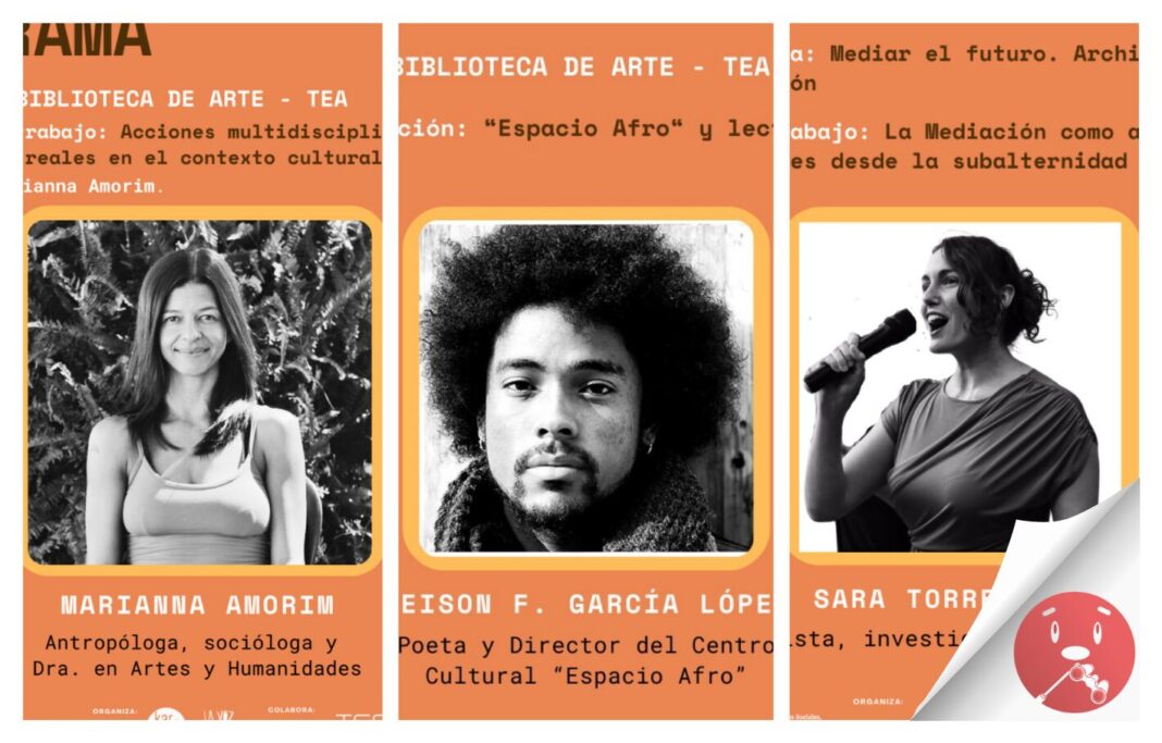 El director del Espacio Afro en Madrid, Yeison F. García López, clausura este sábado en TEA las jornadas sobre Derecho a la Cultura
