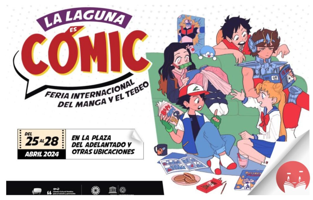 Noemí Acebes firma el cartel de La Laguna es cómic
