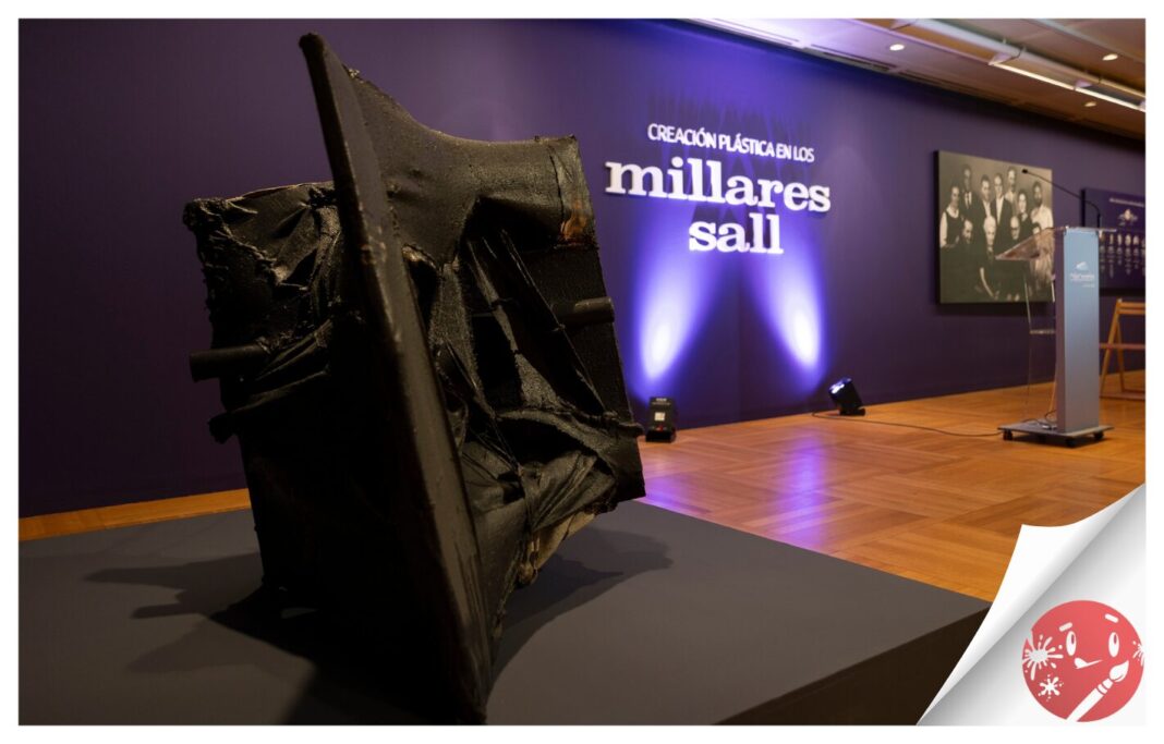 Creación plástica en los Millares Sall inicia la temporada expositiva del Espacio Cultural CajaCanarias de Santa Cruz de Tenerife