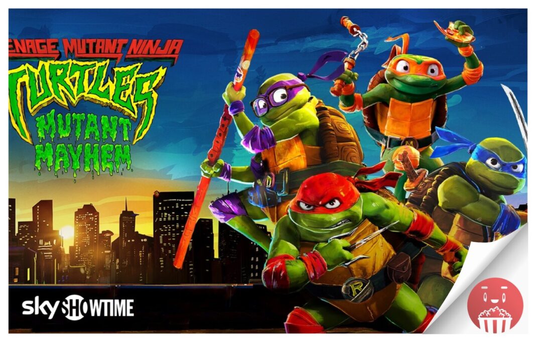 El éxito de taquilla Ninja Turtles: Caos Mutante estará disponible en exclusiva en SkyShowtime a partir del viernes 16 de febrero