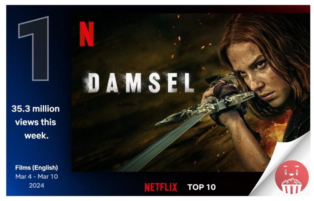 Damsel arrasa en su primera semana y contabiliza más de 35 millones de visualizaciones en tres días