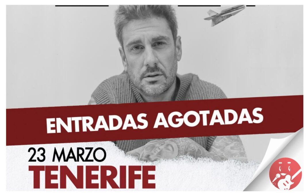 Melendi cuelga el cartel de ‘sold out’ en el concierto que ofrecerá el próximo sábado en Tenerife
