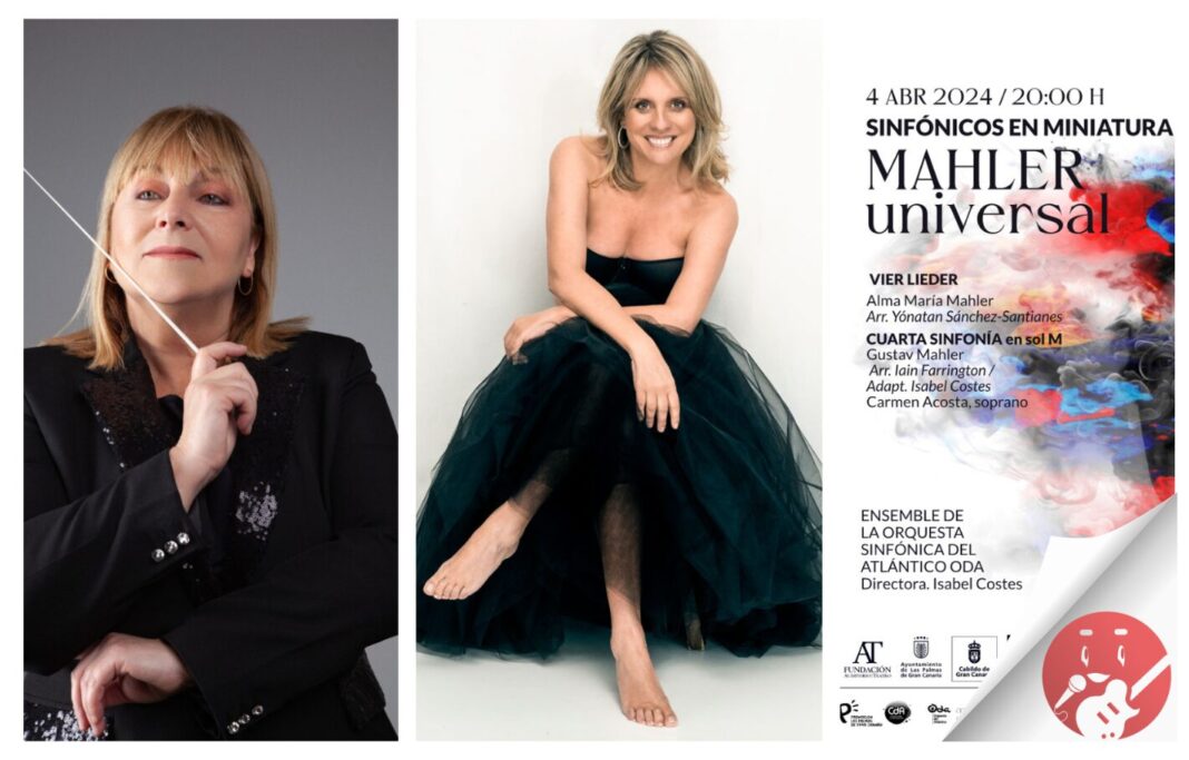 ‘Mahler Universal’ acerca al gran público en el Auditorio Alfredo Kraus la complejidad armónica del célebre compositor austríaco y su mujer