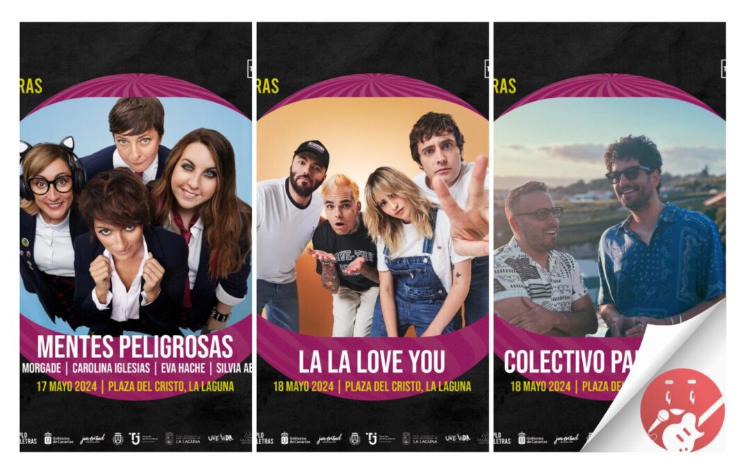 El Festival Soplo de Letras confirma a Silvia Abril y La La Love You en su programación para la Plaza del Cristo de La Laguna