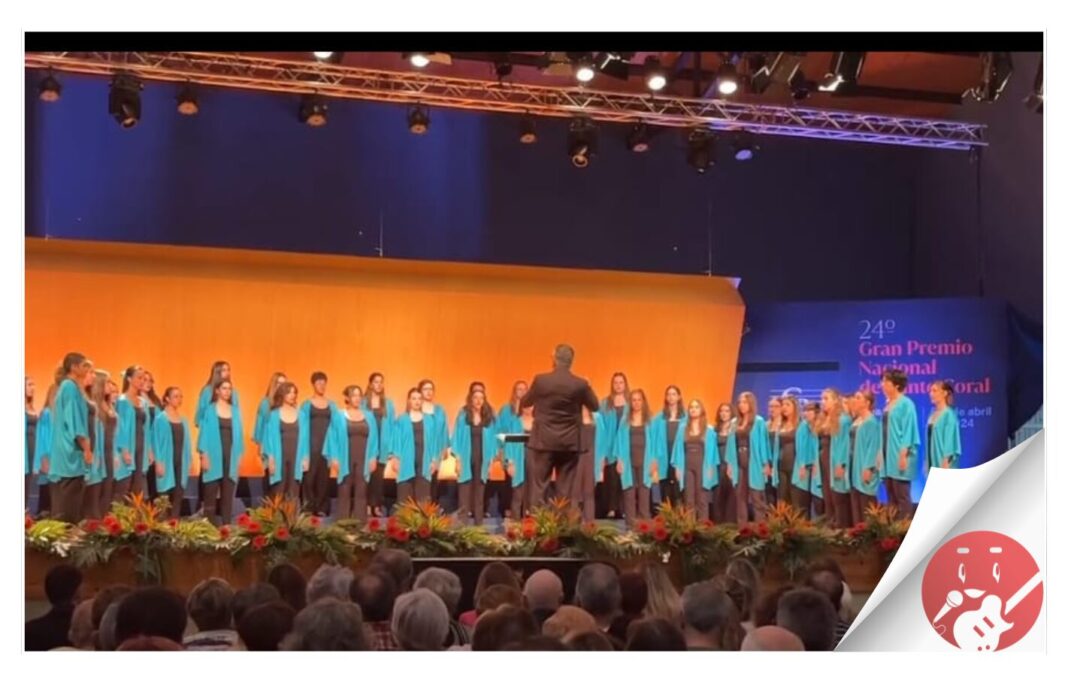 El Coro de Voces Blancas del Conservatorio Profesional de Música de Tenerife se alza con el segundo puesto en la 24 edición del Gran Premio Nacional de Canto Coral