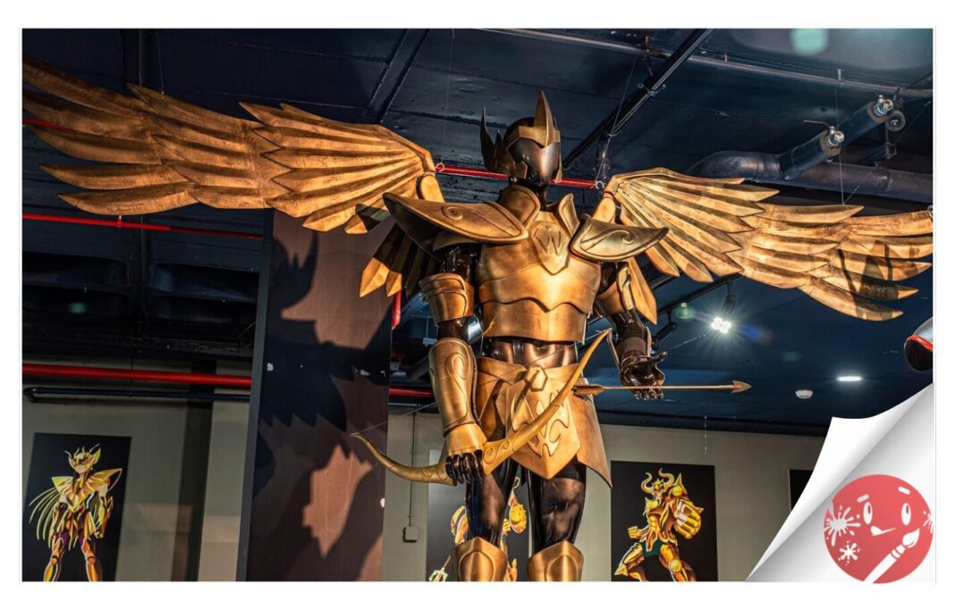 La Laguna es Cómic calienta motores con una gran exposición del mítico manga Los Caballeros del Zodiaco