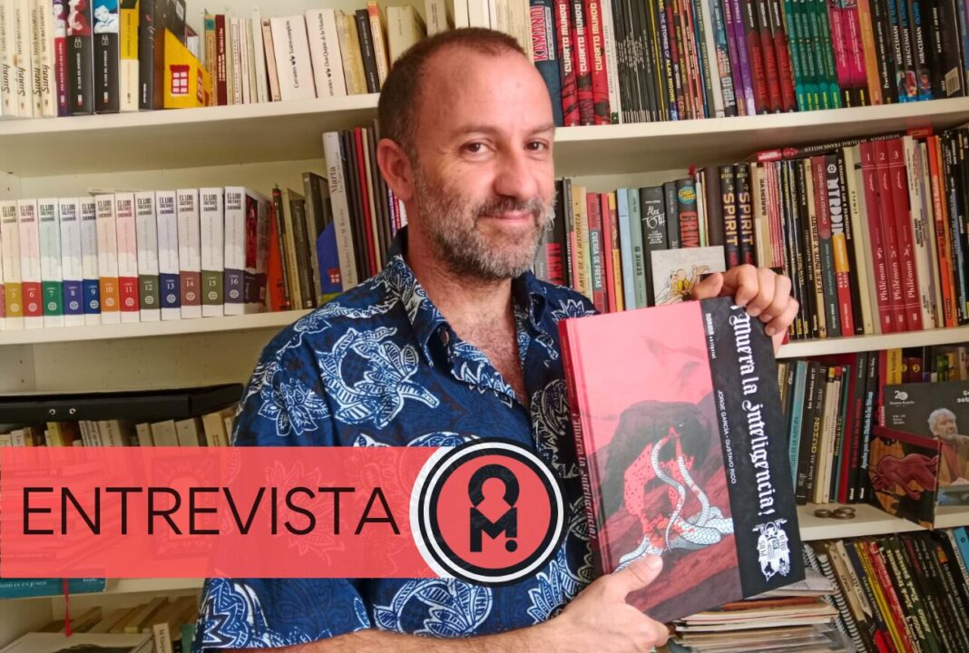 Jorge García: “Nos hemos movido muy bien en el filo de la navaja y cualquiera con dos dedos de frente sabe de qué lado estamos”. Por Noé Ramón