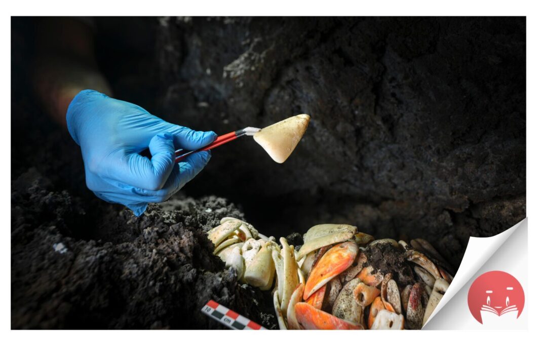 Hallados más de doscientos colgantes de conchas con casi un milenio de antigüedad en Villa de Mazo