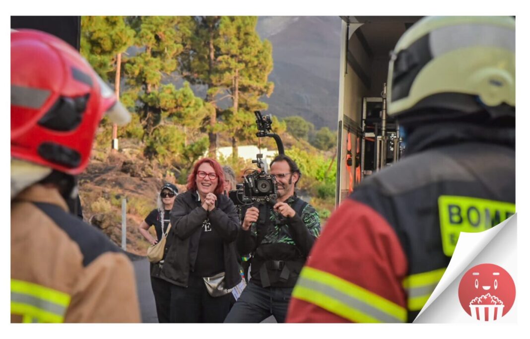 Mercedes Afonso saca de los hogares las vivencias de las familias durante la erupción del volcán Tajogaite en su nuevo largometraje de ficción