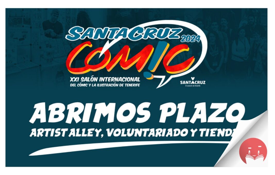 Santa Cruz Cómic abre el plazo de inscripción para voluntariado, tiendas y su Artist Alley