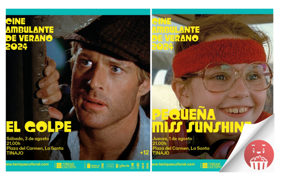 Dos comedias bajo el cielo de Tinajo con Cine Ambulante de Verano