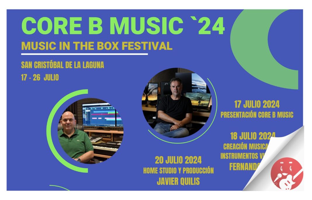 El Festival Core B Music reúne a aficionados de la producción musical en La Laguna