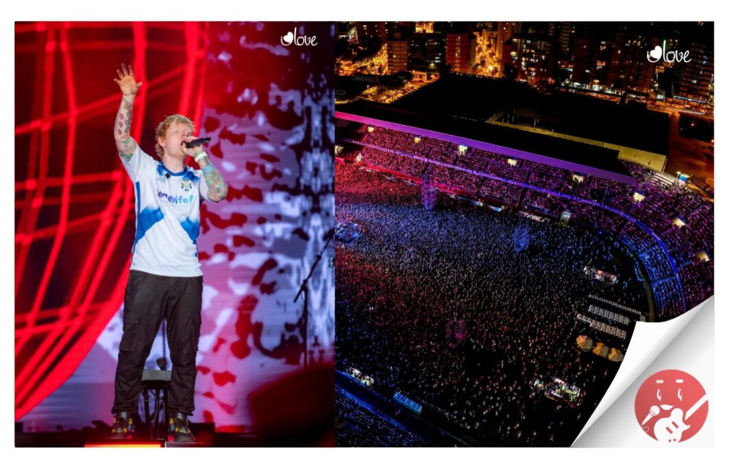 El concierto de Ed Sheeran deja un impacto económico de más de 14 millones de euros en Tenerife