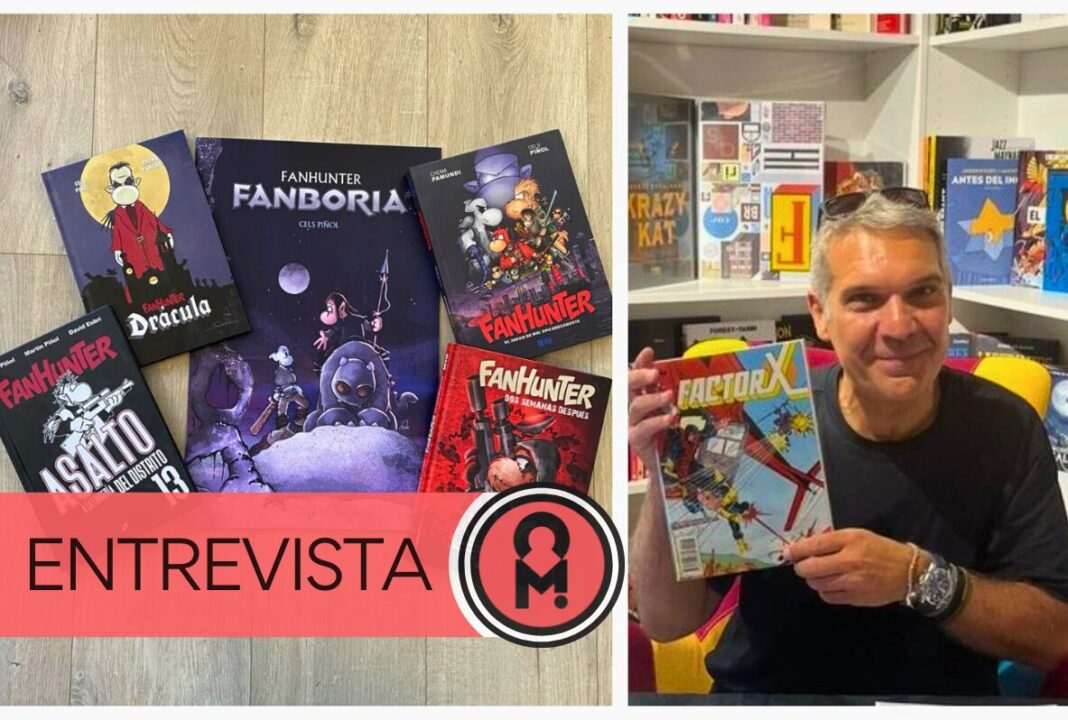 Cels Piñol, historietista: “Desde el principio me entraron los cómics de superhéroes por vena y ahí sigo”. Por Noé Ramón