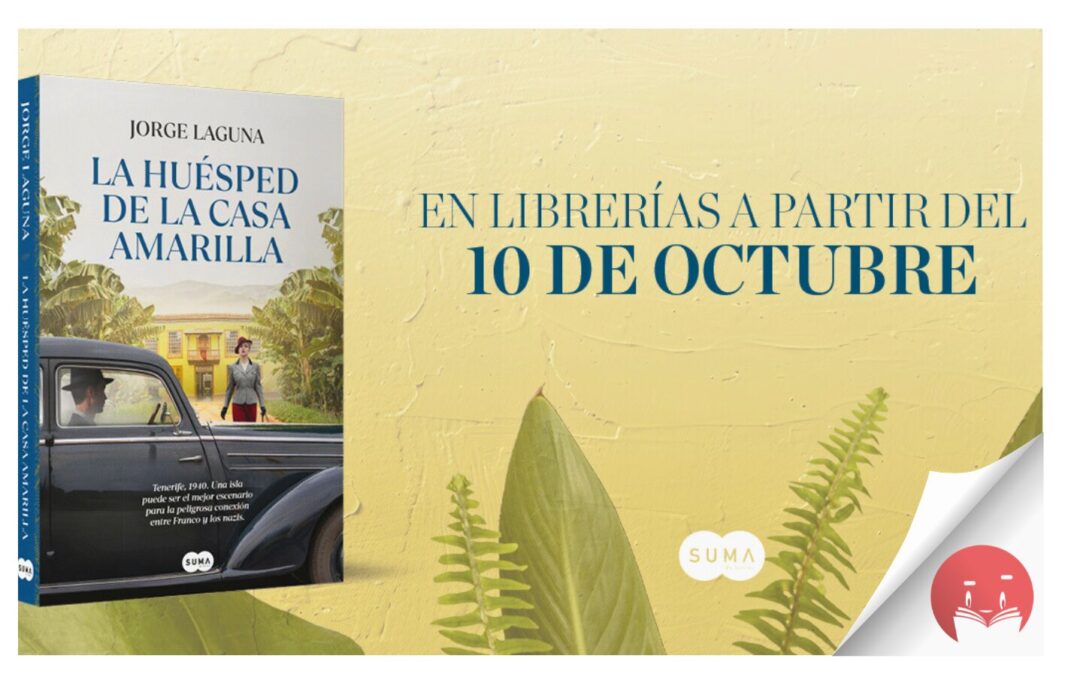 Lanzamiento del libro La huésped de la Casa Amarilla, de Jorge Laguna