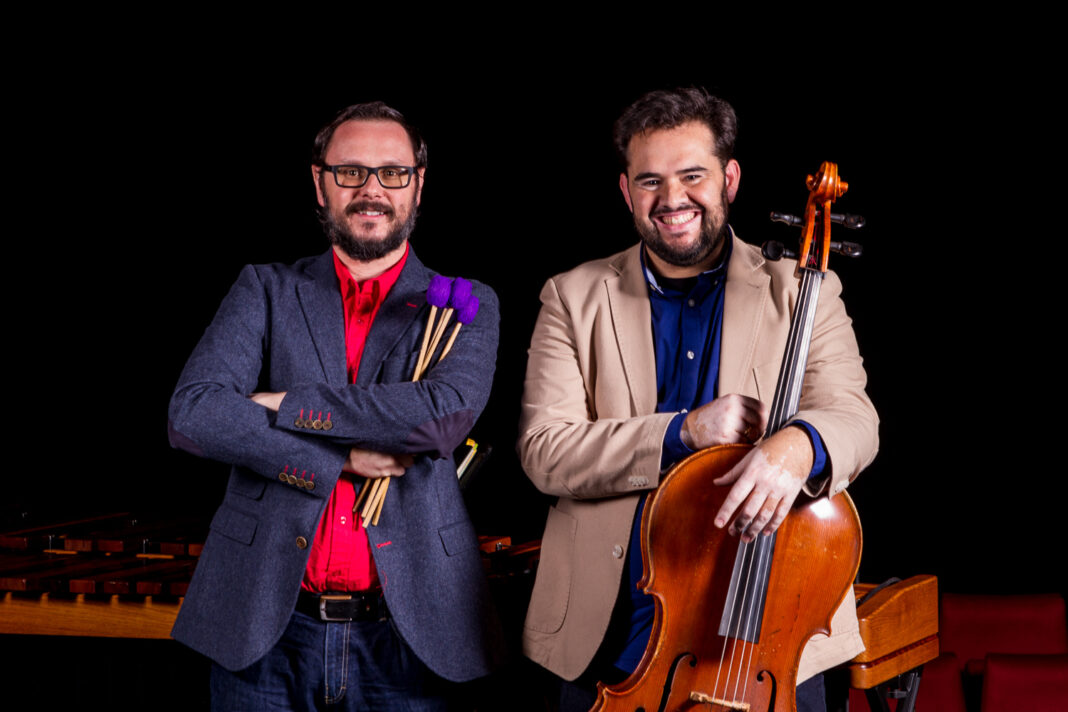 La marimba y el violonchelo de Socos Dúo protagonizan la segunda sesión de Musaic en Arrecife