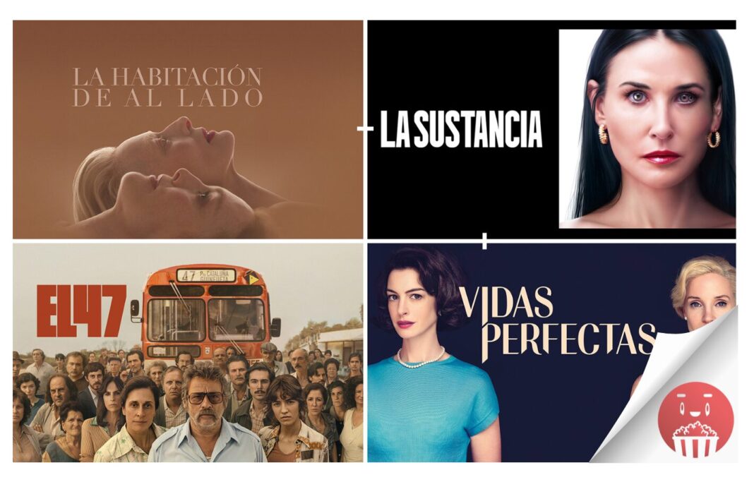 Cine en Movistar Plus+ en enero: Almodóvar, Demi Moore, grandes estrenos y los Globos de Oro