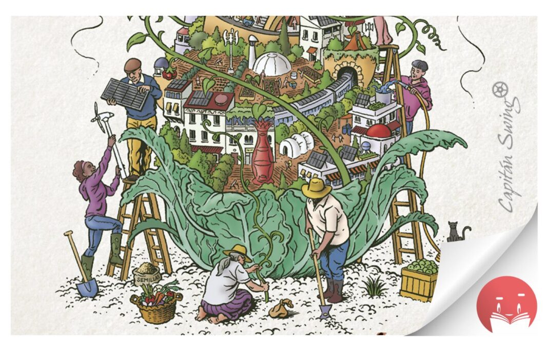 Capitán Swing lanza ‘Huertopías. Ecourbanismo, cooperación social y agricultura’, de J.L. Fdez. Casadevante ‘Kois’