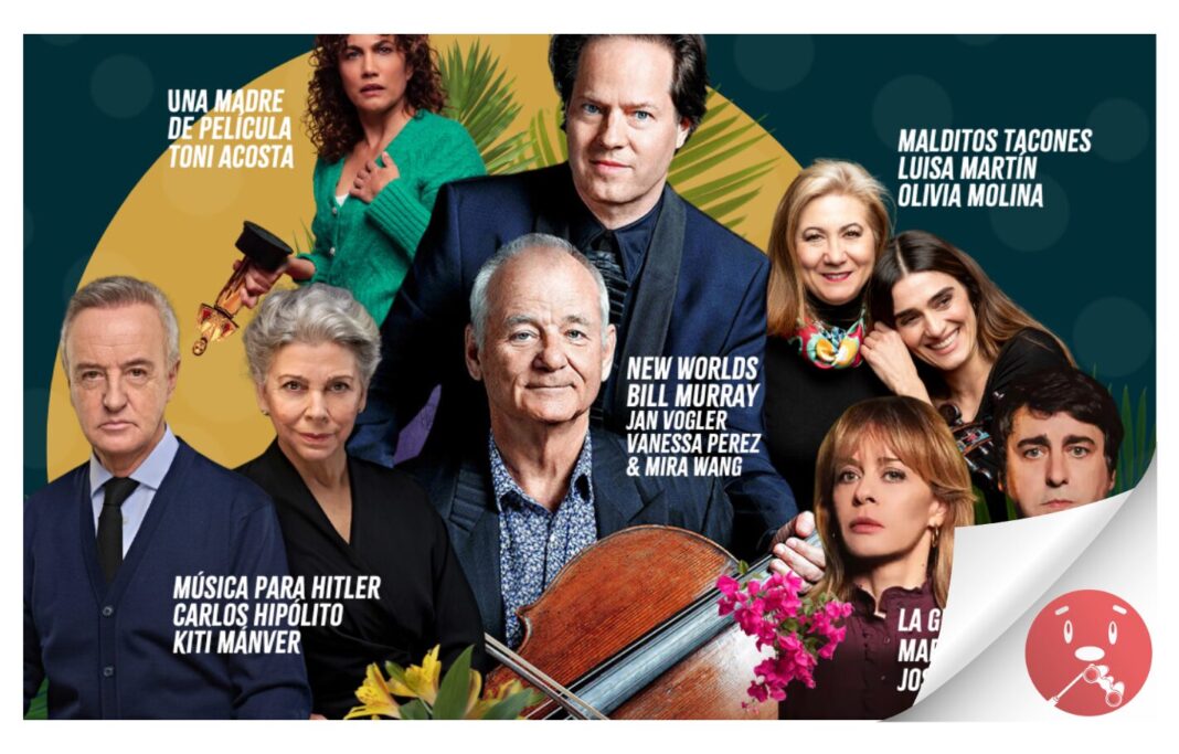 Bill Murray, María Adánez, Toni Acosta, Kiti Mánver, Carlos Hipólito, Luisa Martín y Olivia Molina, forman el cartel de lujo de Veranos del Taoro 2025