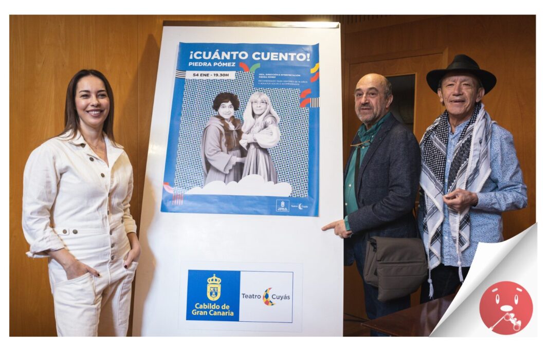 El universo ‘cuéntico’ de Piedra Pómez llega al Teatro Cuyás con ‘¡Cuánto cuento!’
