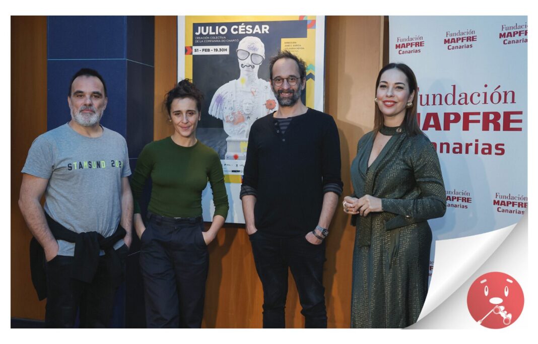 ‘Julio César’ congrega a más de 1.800 estudiantes en el Teatro Cuyás