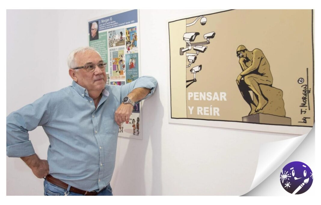 La Fundación Cine+Cómics comienza un ciclo de exposiciones en Tacoronte con una muestra de viñetas de J. Morgan