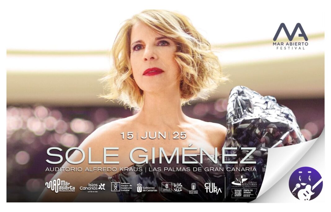 Sole Giménez celebra sus 40 años de trayectoria en Gran Canaria con Festival Mar Abierto