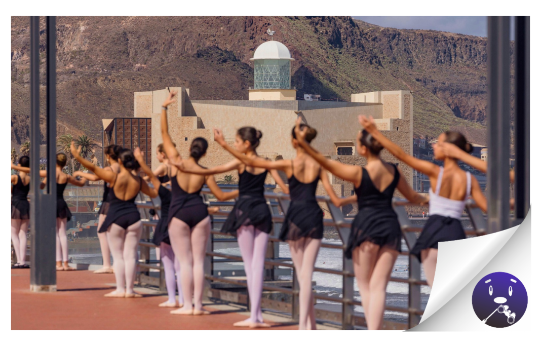Las Palmas de Gran Canaria celebra el Día Internacional de la Danza con exhibiciones en la urbe y una “megabarra” frente al mar