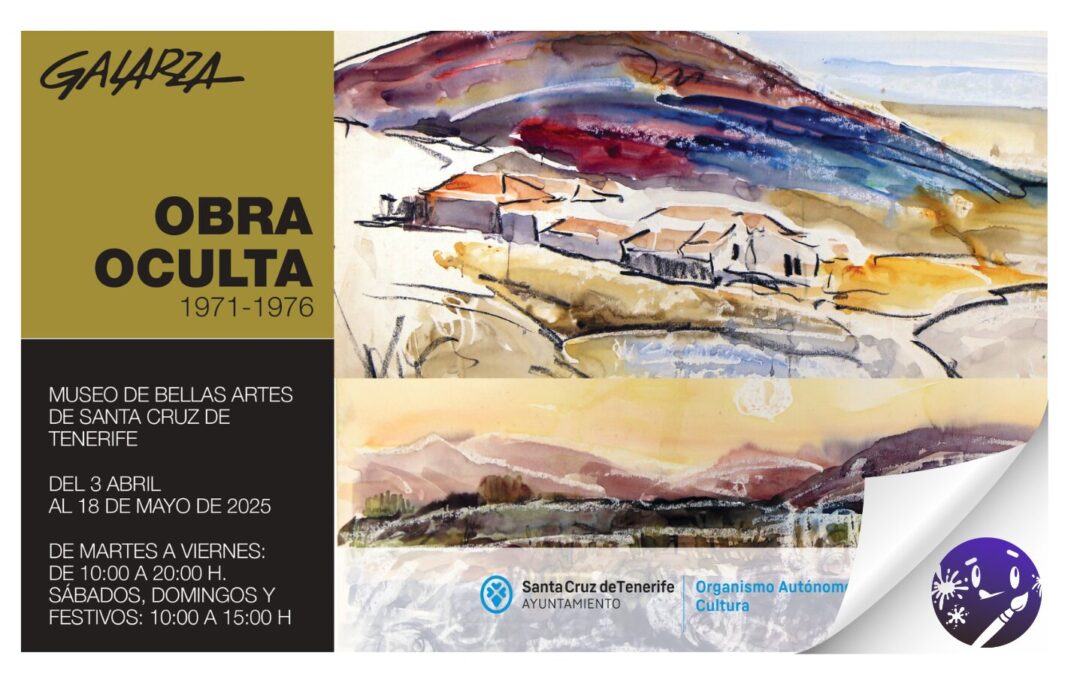 Santa Cruz rinde homenaje a Juan Galarza con la muestra “Obra Oculta (1971-1976)”