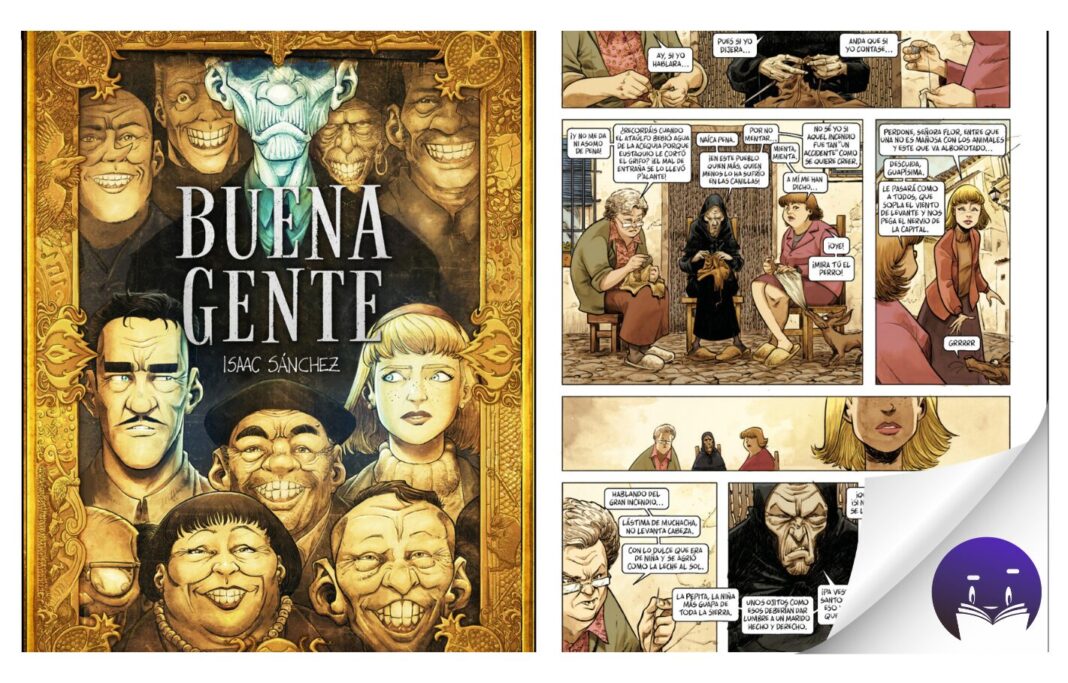 Isaac Sánchez presenta Buena Gente, su nueva y esperada novela gráfica