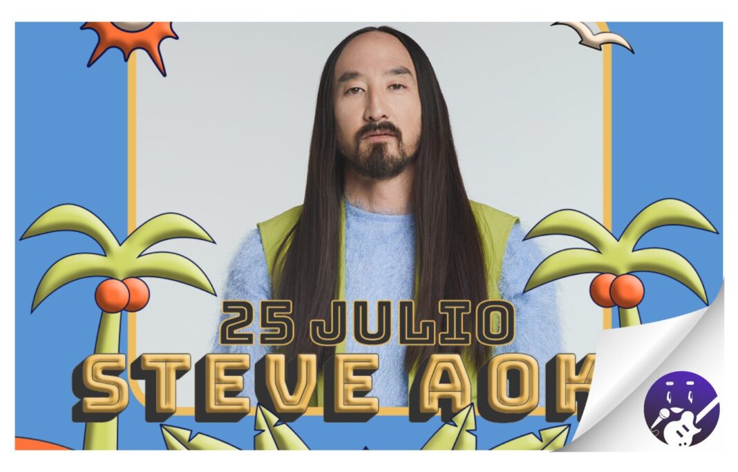 Steve Aoki trae a Lava Live Fest su fusión de sonidos futuristas y un espectáculo sin límites