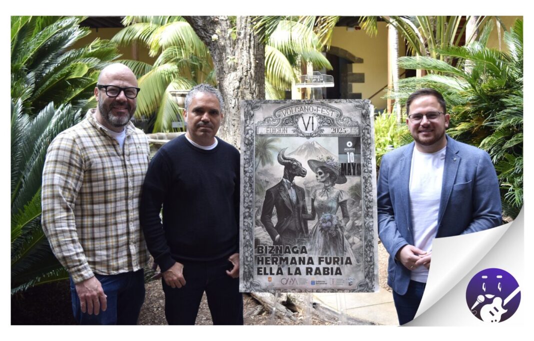 Las bandas Biznaga, Hermana Furia y Ella La Rabia protagonizan la sexta edición del Volcano Fest