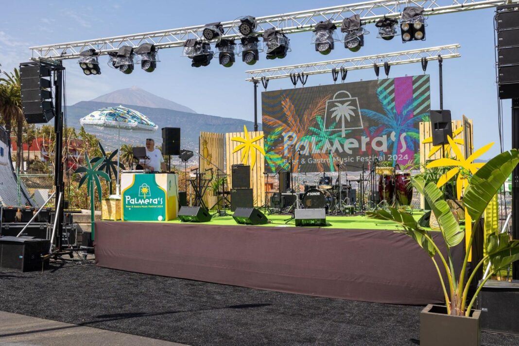 Santa Úrsula acoge la segunda edición del Palmera’s Beer & Gastro Music Festival