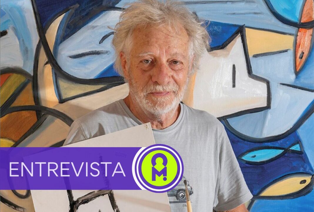 Javier Mariscal: “Nací estropeado, mi dibujo no tiene nada que ver con la Inteligencia Artificial, sino con la mía que es pobre”. Por Noé Ramón