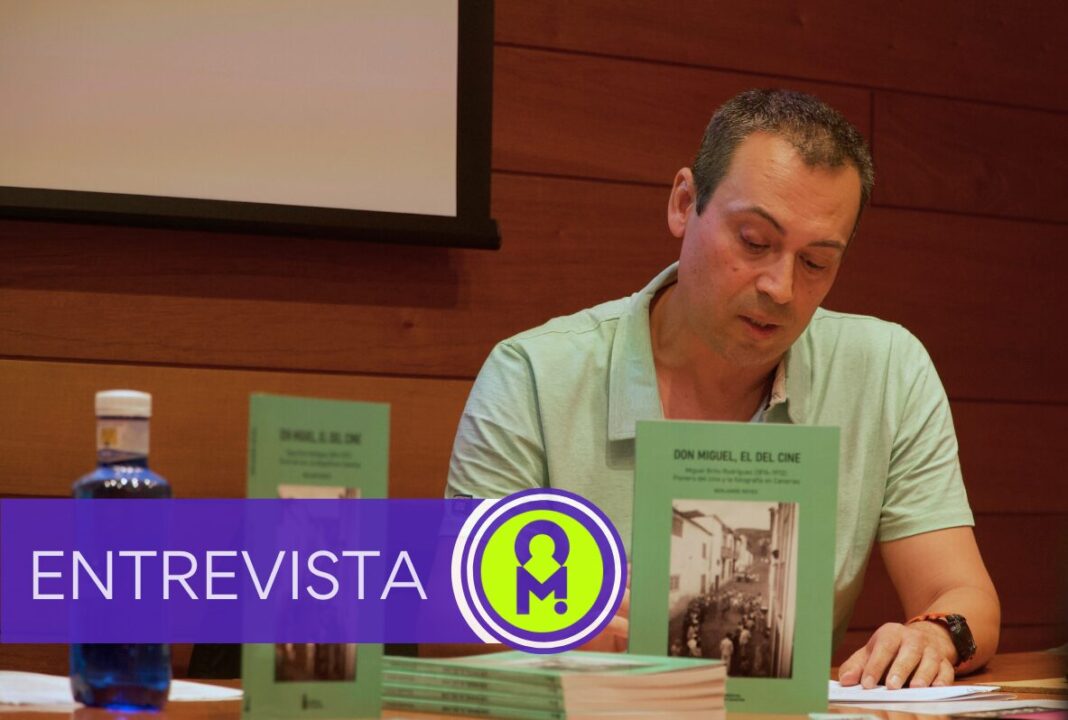 Benjamín Reyes: «Miguel Brito puso las bases del cine en Canarias»
