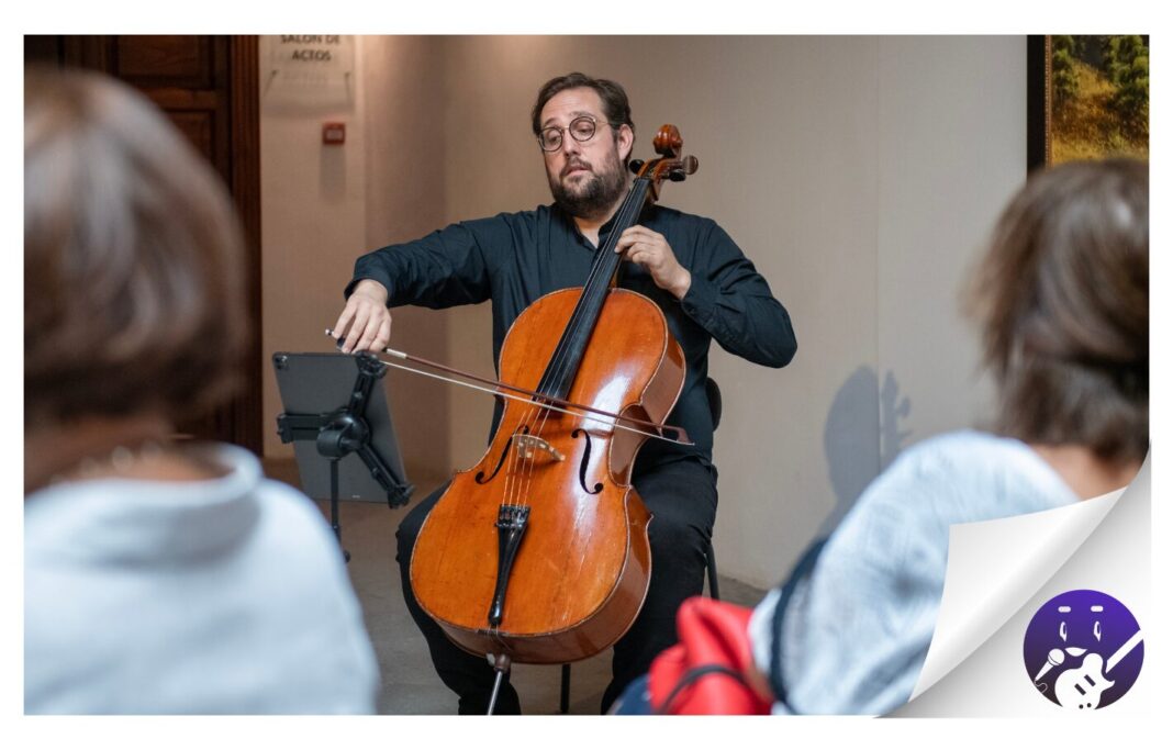 La Fundación CajaCanarias despide la muestra Francisco Concepción. Hacer de la vida el paisaje con un recital de chelo y piano