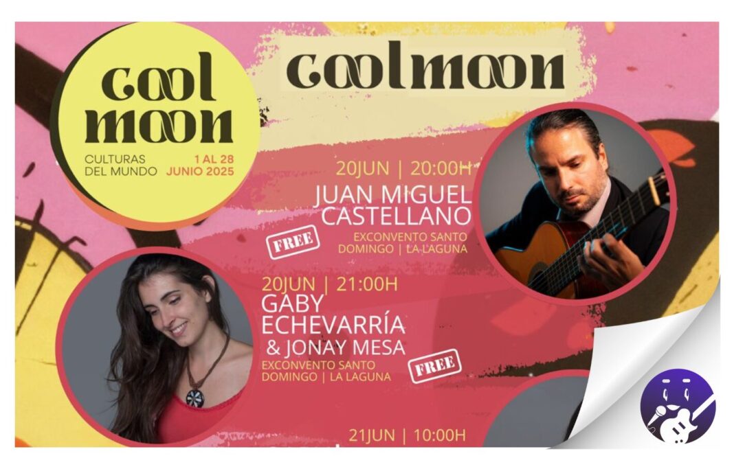 COOL MOON 2025 continúa su programación con cuatro actuaciones que prometen espectáculo y talento local