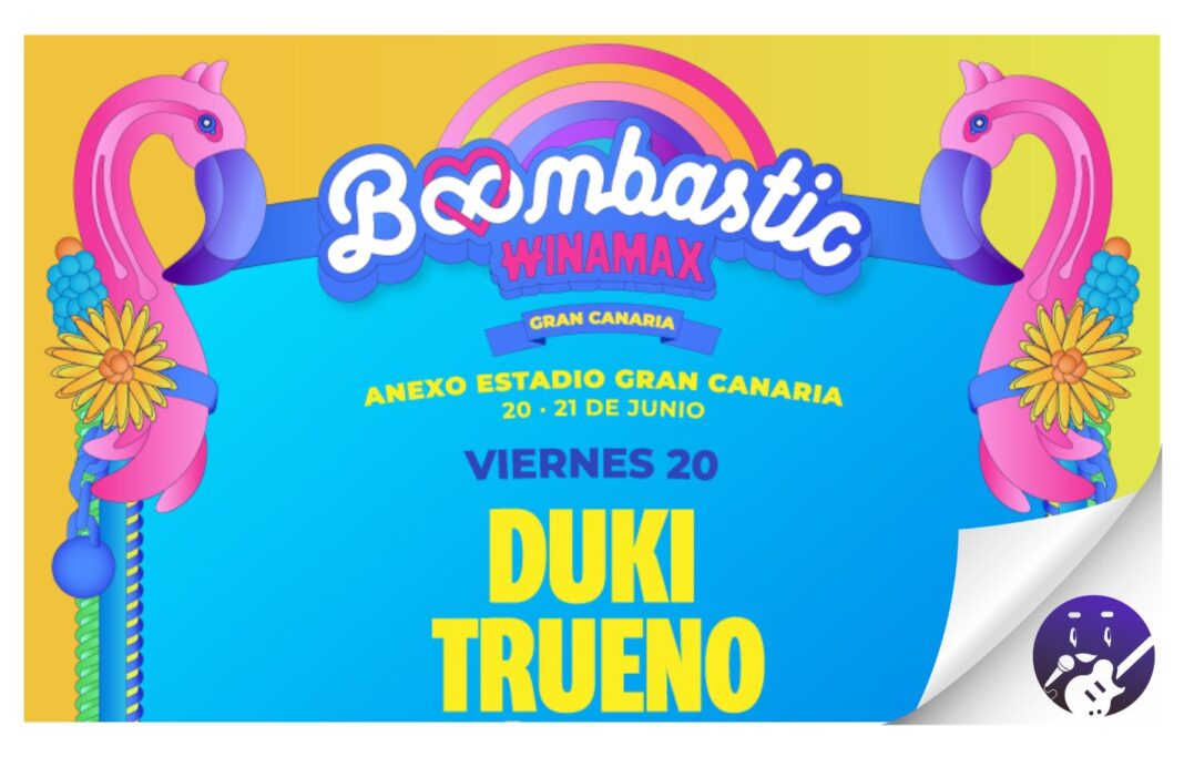 Pistoletazo de salida a Boombastic Winamax Gran Canaria, el festival más esperado de Las Islas