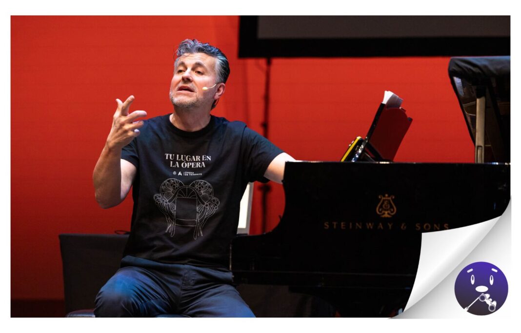 Ramón Gener descubre la nueva temporada de Ópera de Tenerife en una charla informal