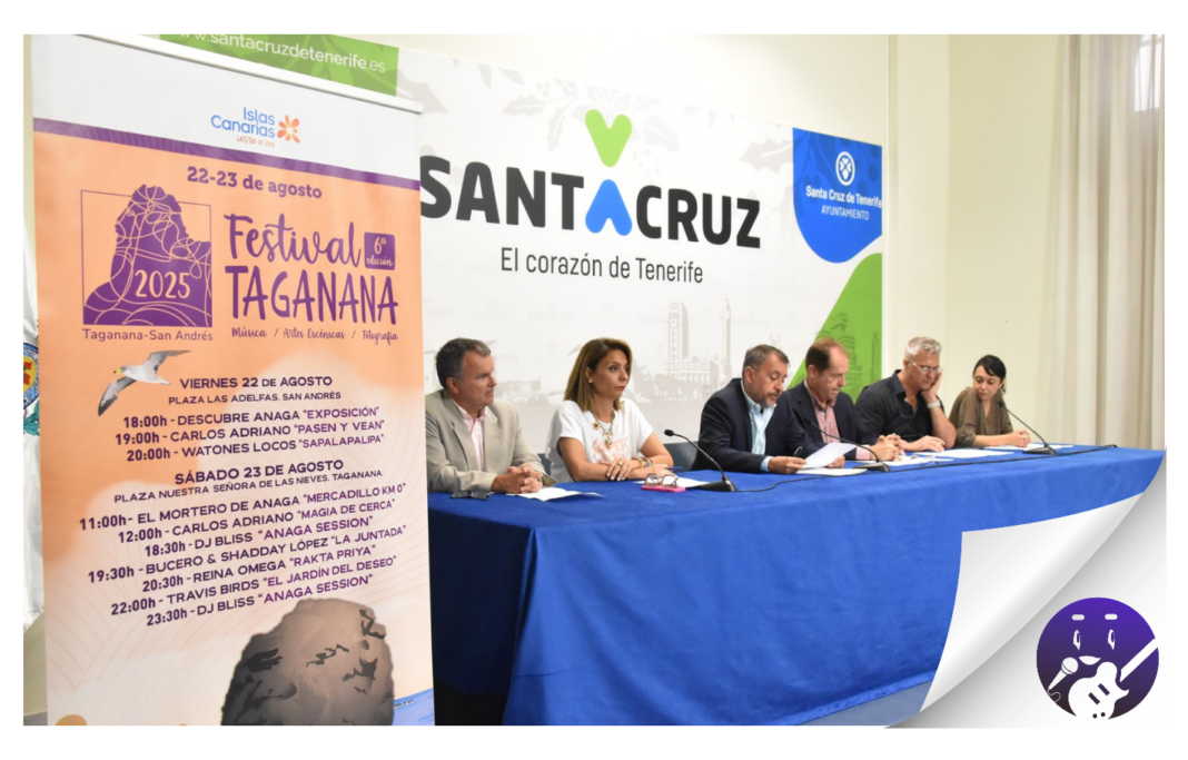 El Festival Taganana vuelve el 22 y 23 de agosto con música, cultura y sostenibilidad