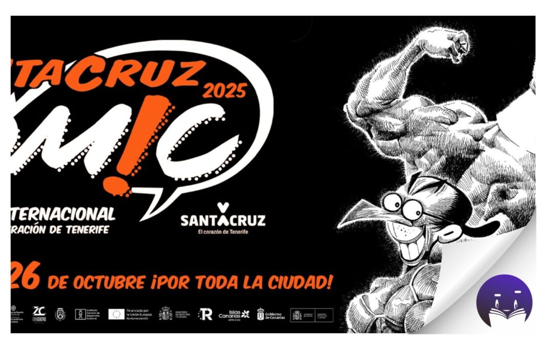 Pepe Farruqo reinventa a los personajes de Ibáñez en su cartel de Santa Cruz Cómic 2025