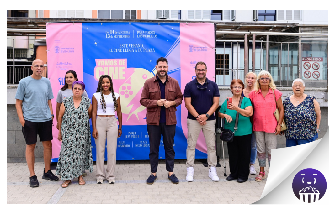 Las Palmas de Gran Canaria se convierte en una gran sala a cielo abierto con «Vamos de Cine»