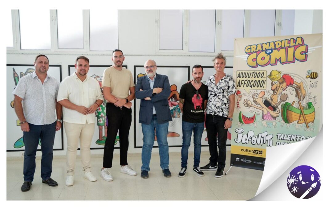 La Fundación Cine+Cómics lleva una exposición sobre Jacovitti, el maestro del cómic italiano, a Granadilla