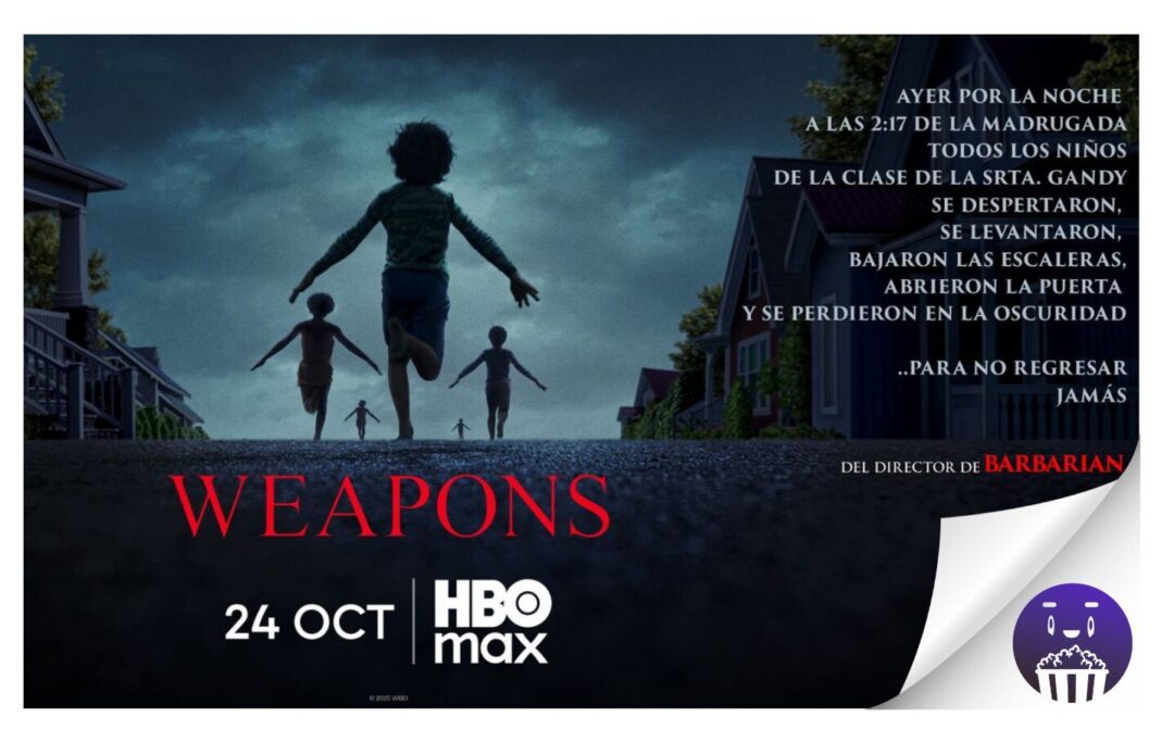 WEAPONS se estrena en exclusiva en HBO Max el 24 de octubre