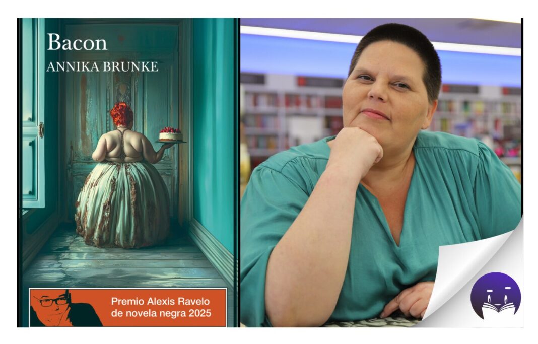 La escritora Annika Brunke recibe en la Biblioteca Insular el Premio Alexis Ravelo de Novela Negra por ‘Bacon’